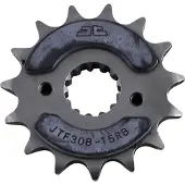 JT Sprockets Stalen geluidsvrij voorste tandwiel - 520