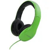 Esperanza EH138G stereo-hoofdtelefoon, groen, met volumeregelaar