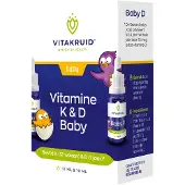 Vitakruid 3x Vitamine K & D baby druppels (10 ml)