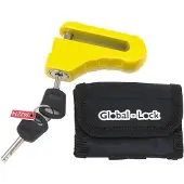 Global Lock Classic Disc Lock Geel