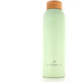 Waterdrop Roestvrijstalen drinkfles pastel olive matt 600ml