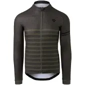 Agu Fietsshirt AGU Men Melange LS Essential Army Green-XXL