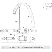 Mavic E-crossmax Velg