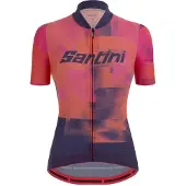 Santini Forza Korte Mouw Wielertrui