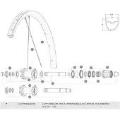 Mavic Crossmax Pro Carbon 19 Achtervelg