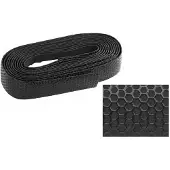 Barbieri Honeycomb Silicone Stuurlint Zwart