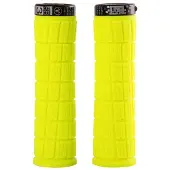 Sb3 Lock on Flowy AM grips Fluorescerend geel / Zwart || Maat: 32