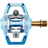 HT Components T2 Titanium Marin Blue Automatic Pedals