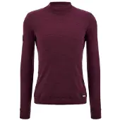 Santini Impetus Merino Purple Long Sleeve Sweater