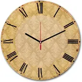 Opviq , model 3030MS-HMA6123, Bunt, wandklok, 30 cm, 100% MDF (dikte: 5 mm)