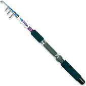 Kali Izkira Travel Spinhengel Rood,Zwart 2.40 m / 2-8 g