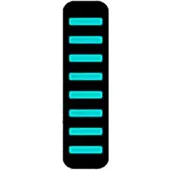 Rrp Front Fender Stickers Proguard Blauw