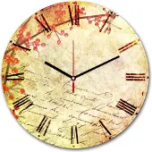 Opviq , modelnummer 3030MS-HMA6194, wandklok, diameter 30 cm, 100% MDF (dikte: 5 mm)