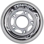Tempish Catch Skates Wheels 4 Units Zilver 70 mm / 82A