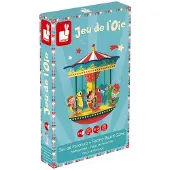 Janod - Spel - Ganzenbord carrousel