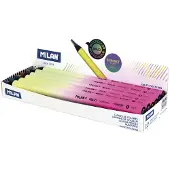 Milan Display Box 12 Multicoloured Maxi Ronde Potloden Sunset Serie