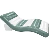 Swim Essentials Luxe Lounge - Float Old Green (180 cm)