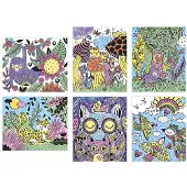 Janod Schilderen: Magisch dierenatelier - Slaapwel! - Creatieve set