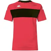 Kappa Diago T-shirt | Rood, maat 8Y, zwart, 8 jaar