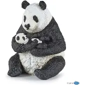 Papo Zittende panda met haar baby - - 50196