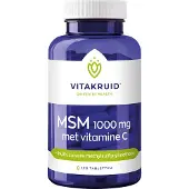 Vitakruid MSM met Vitamine C 120 tabletten