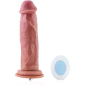 Hismith Premium Dildo Vibrerend inclusief Afstandsbediening 23 CM KlicLok Beige