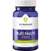 Vitakruid Multi Nacht Man (30 tabletten)