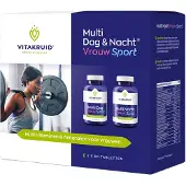 Vitakruid Multi dag & nacht vrouw sport 2 x 90 180 tabletten