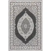 Elle Decoration Dubbelzijdig Buitenkleed Meekly - Zwart 120 x 170 cm