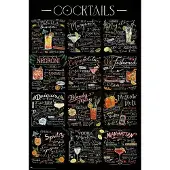 Grupo Erik Poster Cocktails 61x91,5cm