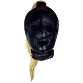 Shots Masker met Blonde paardenstaart