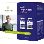 Vitakruid Multi Dag & Nacht Man 50+ (180 Tabletten)