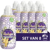 Robijn 8x Robijn Intense Wasverzachter Spa Sensation 33 Wasbeurten 825 Ml
