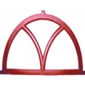 Intergard Stalraam stalramen 52x34cm gietijzer