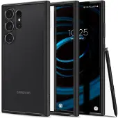 Spigen Ultra Hybrid Backcover voor de Samsung Galaxy S24 Ultra - Matte Black