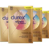 Durex Condooms Nude 20st - 4 Stuks - Voordeelverpakking