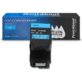 PrintAbout Huismerk Lexmark 80C2SC0 (802SC) Toner Cyaan
