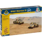 General MI-7511 militair landvoertuig model 1:72 Montagekit Tank