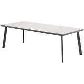 Garden Impressions Vigo tafel 230x100 cm carbon black -light teak vironwood