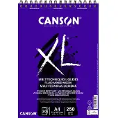 Canson Tekenblok canson xl fluid mixed media a4 30v 250gr