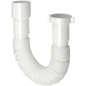 Plieger Flexibele Sifon- 5/4"x 32 mm - Wit