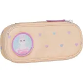 Beckmann etui - ovaal - leeg - Yellow Heart yellow