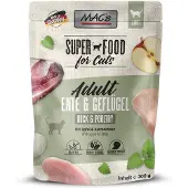 Mac'S 6x 300g Cat Pouch Eend & Gevogelte natvoer voor katten