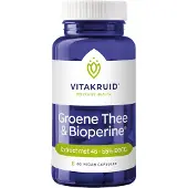 Vitakruid Groene Thee en Bioperine 60 vcaps