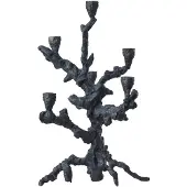 Pols Potten Apple tree kandelaar L 53 cm Donkergrijs