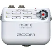 Zoom F2-BT Field Recorder met Bluetooth en Lavalier Mic wit