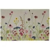 Mars & More deurmat wilde bloemen 75x50cm