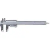 Beta Sliding gauge made from hardened stainless steel in leather sheath 1650 150 - 016500001