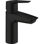 GROHE QuickFix Start - Wastafelkraan met afvoergarnituur Push-Open, mat zwart 235502432
