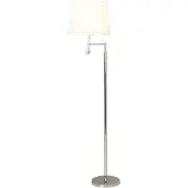 By Rydens Staande lamp Orlando wit met RVS